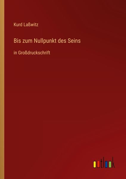Produktbild: Bis zum Nullpunkt des Seins
