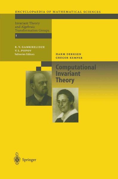 Produktbild: Computational Invariant Theory