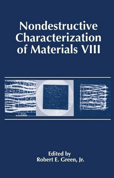 Produktbild: Nondestructive Characterization of Materials VIII
