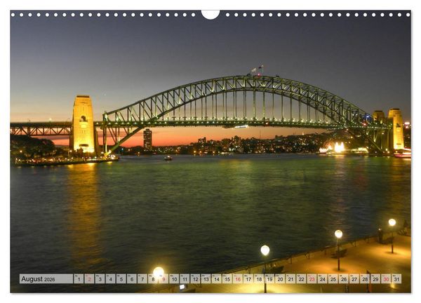 Produktbild: Australien - Australische Metropolen (Wandkalender 2026 DIN A3 quer), CALVENDO Monatskalender