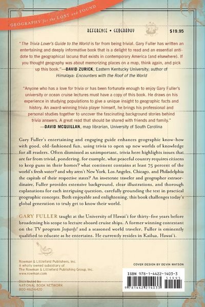 Produktbild: Trivia Lover's Guide to the World