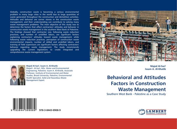 Produktbild: Behavioral and Attitudes Factors in Construction Waste Management