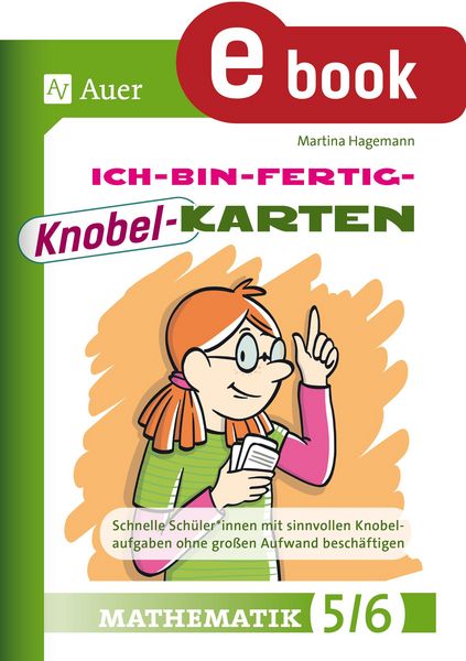 Produktbild: Ich-bin-fertig-Knobelkarten Mathematik Klassen 5-6