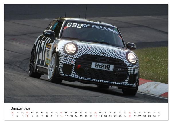 Produktbild: John Cooper Motorsport (Wandkalender 2026 DIN A2 quer), CALVENDO Monatskalender