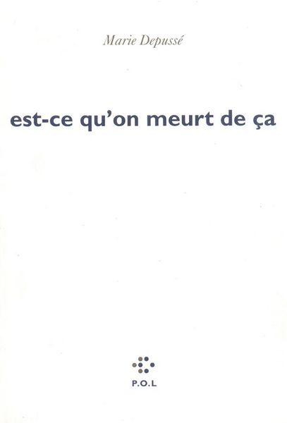 Produktbild: Est-ce qu'on meurt de &ccedil;a