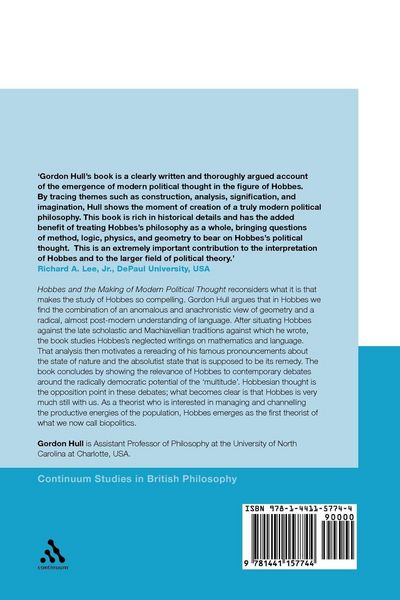Produktbild: Hobbes and the Making of Modern Political Thought