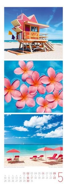 Produktbild: BeachTime Triplet-Kalender 2027 | Sonne, Sand & Meer
