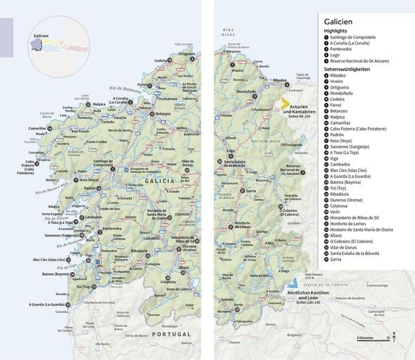 Produktbild: Vis-&agrave;-Vis Reisef&uuml;hrer Nordspanien