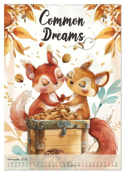 Produktbild: Secrets of love - mit Liebe durch das Jahr (Wandkalender 2026 DIN A2 hoch), CALVENDO Monatskalender