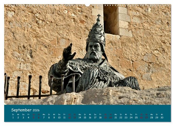 Produktbild: Peniscola - Gelebte Geschichte (Wandkalender 2026 DIN A2 quer), CALVENDO Monatskalender