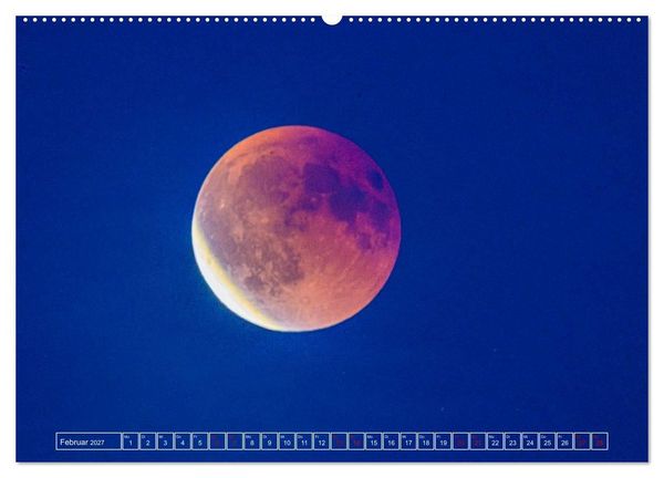 Produktbild: Faszination Mond - der etwas andere Mondkalender (hochwertiger Premium Wandkalender 2027 DIN A2 quer), Kunstdruck in Hochglanz
