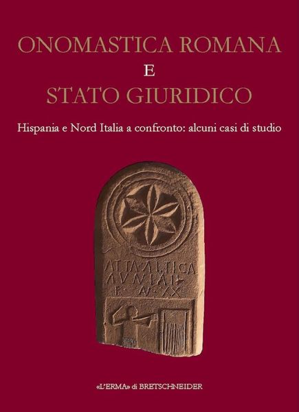Produktbild: Onomastica romana e stato giuridico