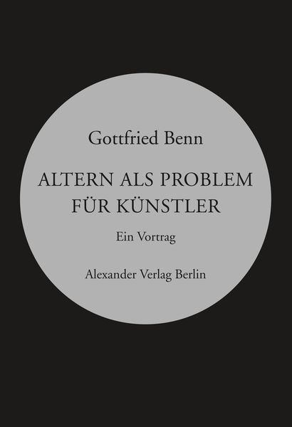Produktbild: Altern als Problem für Künstler