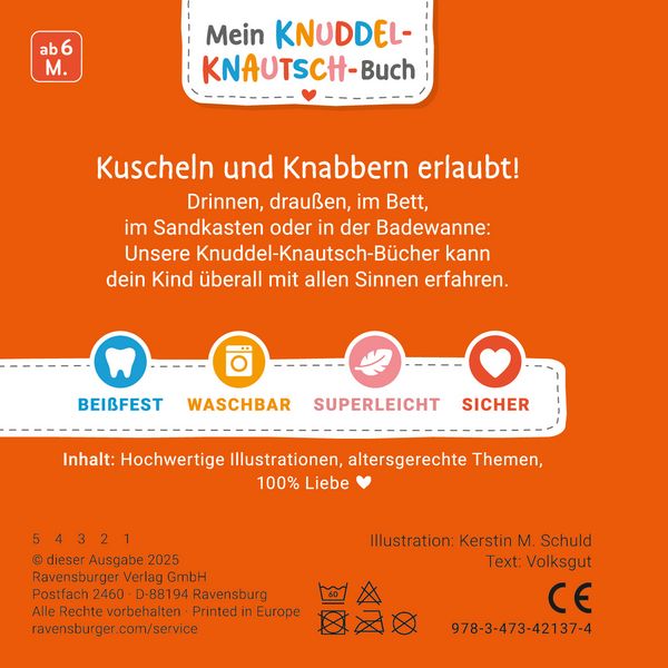 Produktbild: Mein Knuddel-Knautsch-Buch - Meine ersten Kinderreime