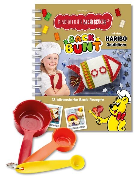 Produktbild: Kinderleichte Becherküche - Back Bunt mit den HARIBO Goldbären (Band 10)