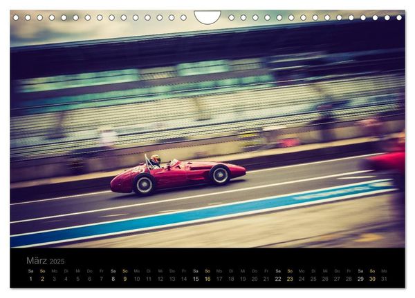 Produktbild: Classic Maserati Racing (Wandkalender 2025 DIN A4 quer), CALVENDO Monatskalender