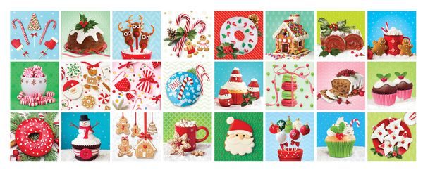 Puzzle Adventskalender - 1200 Teile Christmas Sweets
