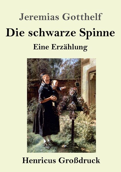 Die schwarze Spinne (Großdruck)
