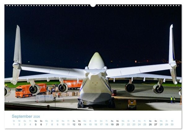 Produktbild: Antonov Airlines, Transportflugzeuge der Superlative (hochwertiger Premium Wandkalender 2026 DIN A2 quer), Kunstdruck in Hochglanz