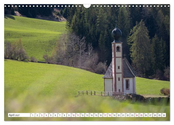 Produktbild: Zauberhaftes S&uuml;dtirol (Wandkalender 2027 DIN A3 quer), CALVENDO Monatskalender