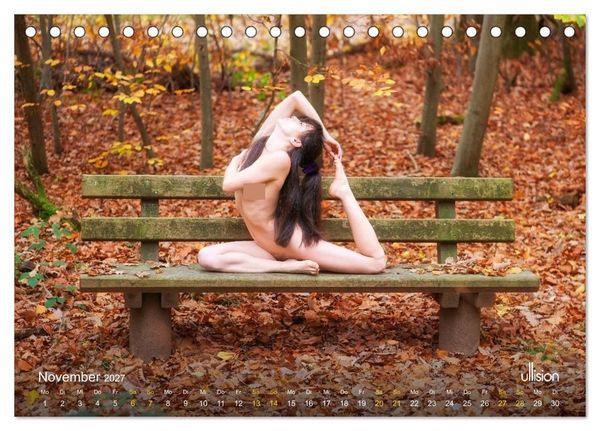 Produktbild: YOGA - naturverbunden (Tischkalender 2027 DIN A5 quer), CALVENDO Monatskalender