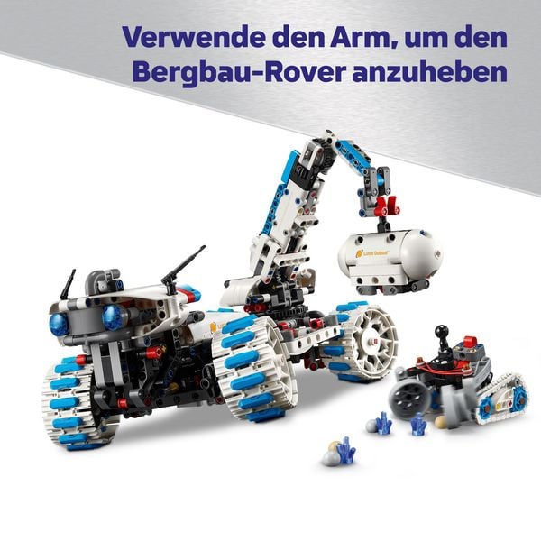 Produktbild: LEGO Technic Lunar Outpost Mondrover-Raumfahrzeug 42211, Spielzeug
