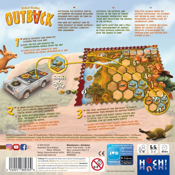 Produktbild: Outback (Spiel)