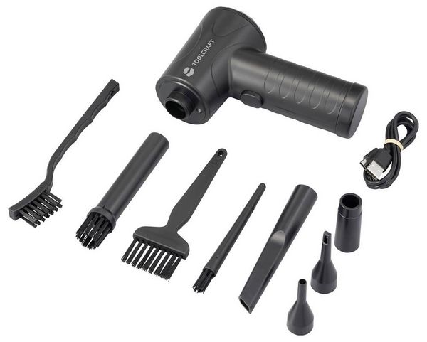 Produktbild: TOOLCRAFT Akku-Staubgebl&auml;se 5V