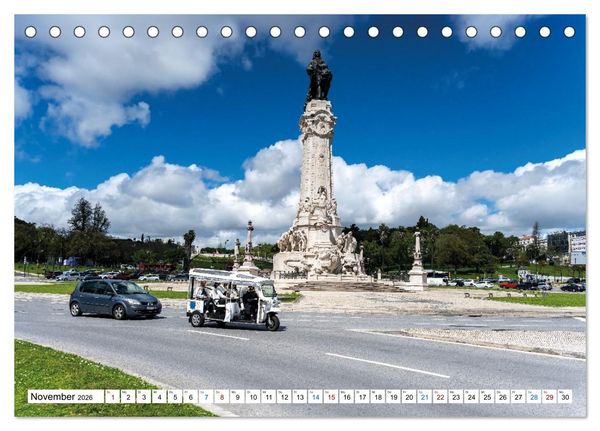 Produktbild: Mein Lissabon (Tischkalender 2026 DIN A5 quer), CALVENDO Monatskalender