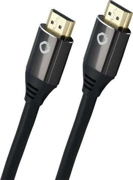 Oehlbach HDMI Anschlusskabel HDMI-A Stecker, HDMI-A Stecker 3.00 m Schwarz D1C92495 8K UHD, vergoldete Steckkontakte HDM