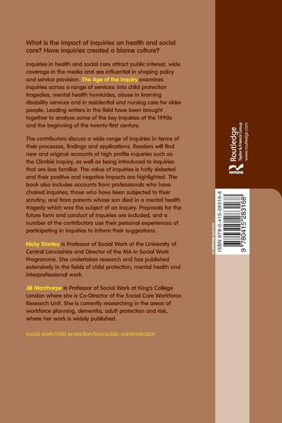 Produktbild: The Age of the Inquiry