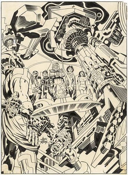 Produktbild: Jack Kirby Forever People Arti