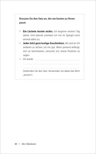 Produktbild: Der Gl&uuml;ckstest
