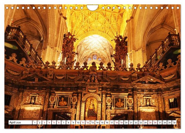 Produktbild: Santa Mar&iacute;a de la Sede (Wandkalender 2026 DIN A4 quer), CALVENDO Monatskalender