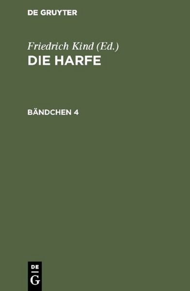 Produktbild: Die Harfe. B&auml;ndchen 4
