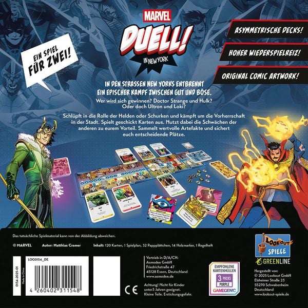 Produktbild: MARVEL: Duell! In New York