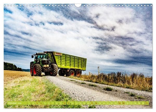 Produktbild: Landwirtschaft - Maisernte (Wandkalender 2026 DIN A3 quer), CALVENDO Monatskalender