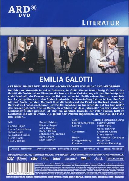 Produktbild: Emilia Galotti