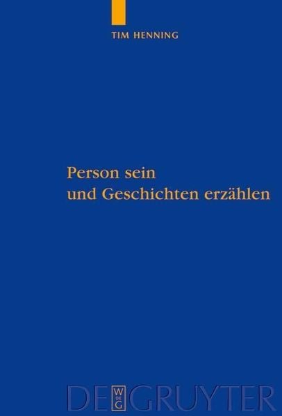 Produktbild: Person sein und Geschichten erz&auml;hlen