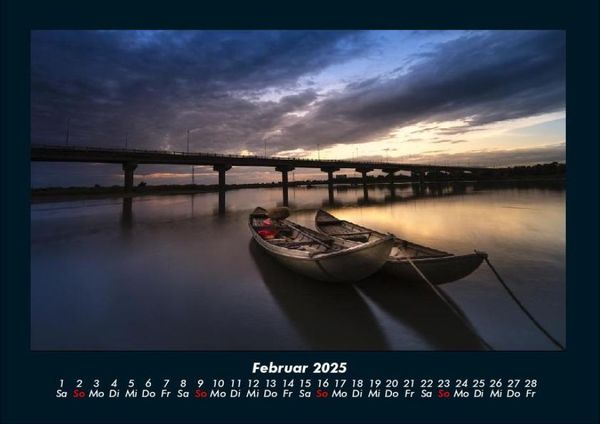 Produktbild: Boote 2025 Fotokalender DIN A4