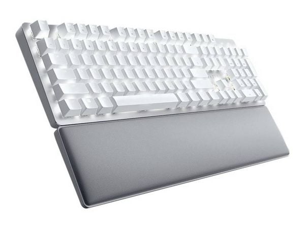 Produktbild: RAZER Pro Type Ultra - German Layout Bluetooth&reg; Gaming-Tastatur Deutsch, QWERTZ Wei&szlig; Beleuchtet