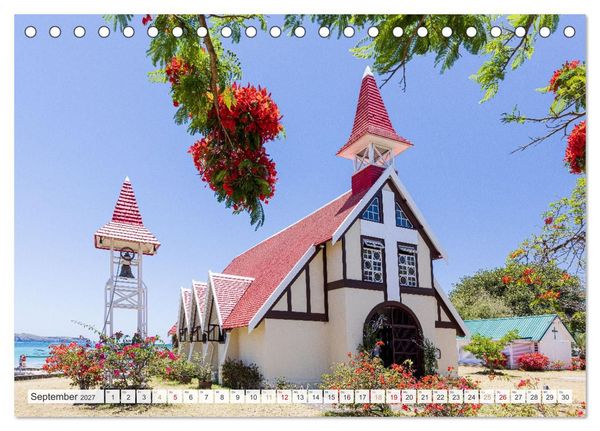 Produktbild: Trauminseln der Welt - Mauritius (Tischkalender 2027 DIN A5 quer), CALVENDO Monatskalender