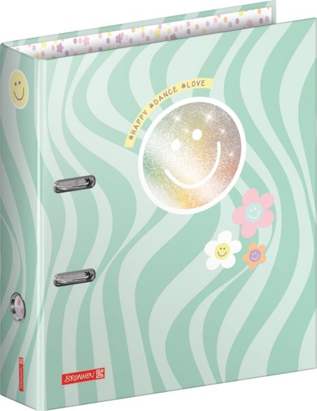 Produktbild: Brunnen Ordner 70 mm Happy Hippie