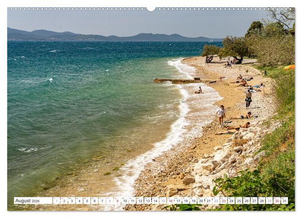 Produktbild: Kroatien - Zadar (hochwertiger Premium Wandkalender 2026 DIN A2 quer), Kunstdruck in Hochglanz