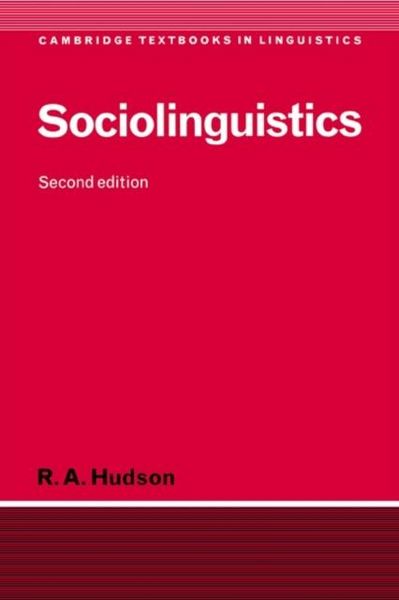 Produktbild: Sociolinguistics