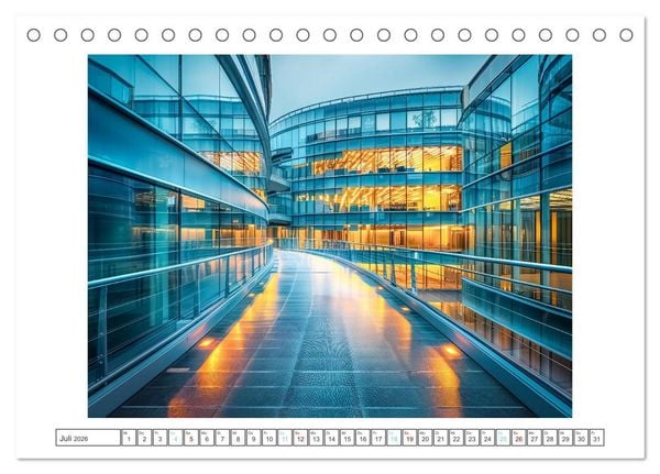 Produktbild: Moderne Architektur (Tischkalender 2026 DIN A5 quer), CALVENDO Monatskalender
