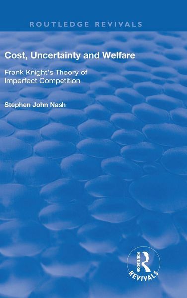 Produktbild: Cost, Uncertainty and Welfare