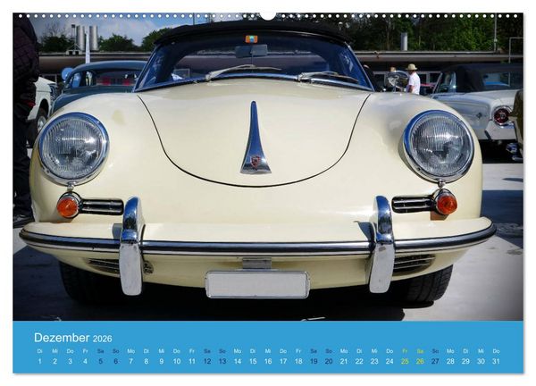 Produktbild: Porsche Classics (Wandkalender 2026 DIN A2 quer), CALVENDO Monatskalender