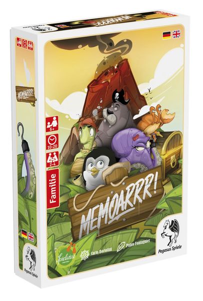 Produktbild: Pegasus - Memoarrr!, Kartenspiel
