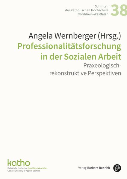 Produktbild: Professionalit&auml;tsforschung in der Sozialen Arbeit